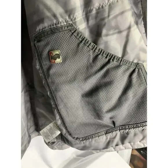 SALOMON CLIMA PRO Sample 2 Piece Ski Snowboard Jacket Coat Blue Grey Large - Picture 7 of 11